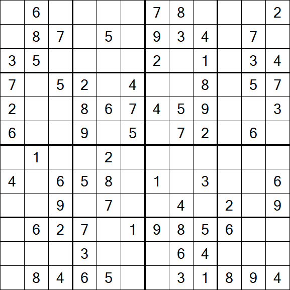 Butterfly Sudoku - Medio