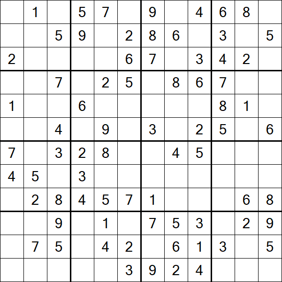 Butterfly Sudoku - Medio