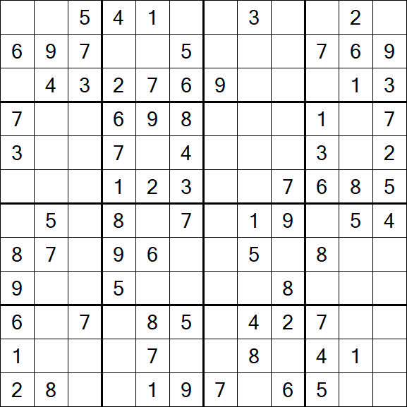 Butterfly Sudoku - Medio