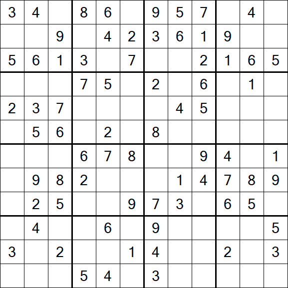 Butterfly Sudoku - Medio
