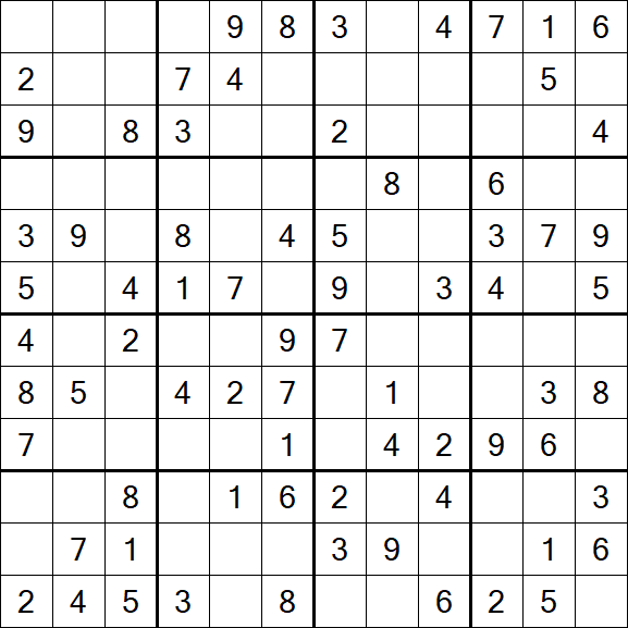 Butterfly Sudoku - Medio