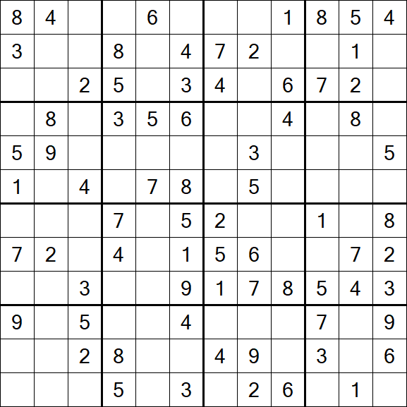 Butterfly Sudoku - Medio
