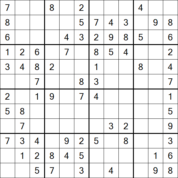 Butterfly Sudoku - Moyen