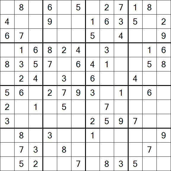 Butterfly Sudoku - Moyen