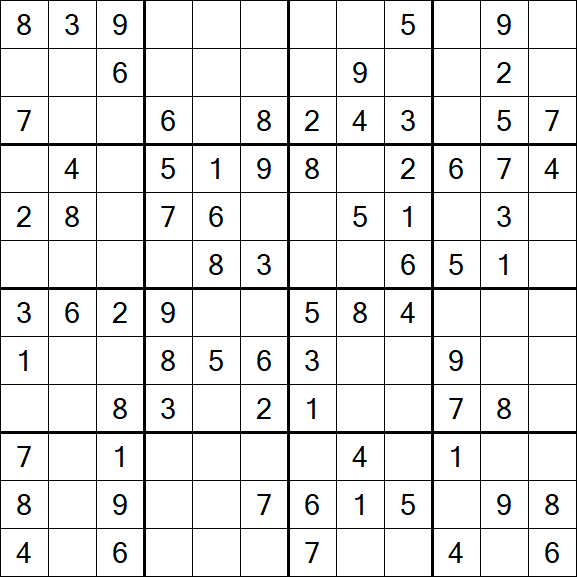 Butterfly Sudoku - Moyen