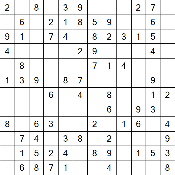 Butterfly Sudoku - Moyen