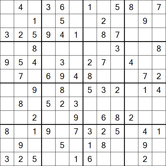 Butterfly Sudoku - Moyen