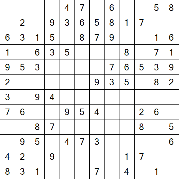 Butterfly Sudoku - Moyen