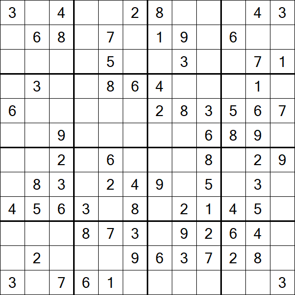 Butterfly Sudoku - Moyen