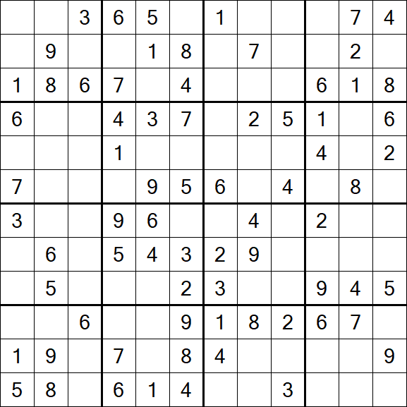 Butterfly Sudoku - Mittel
