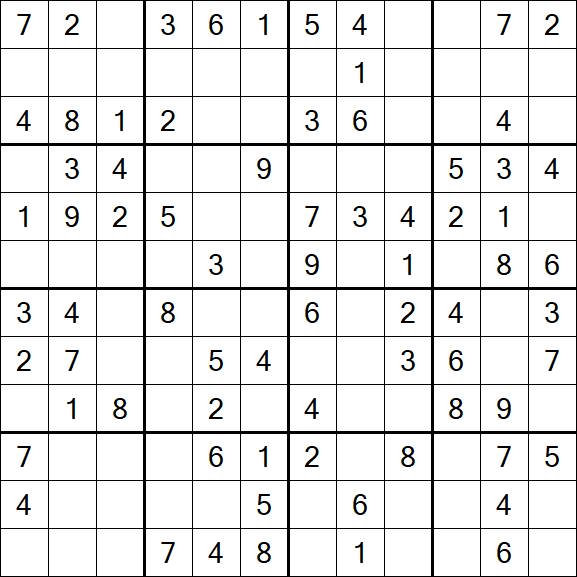 Butterfly Sudoku - Medium