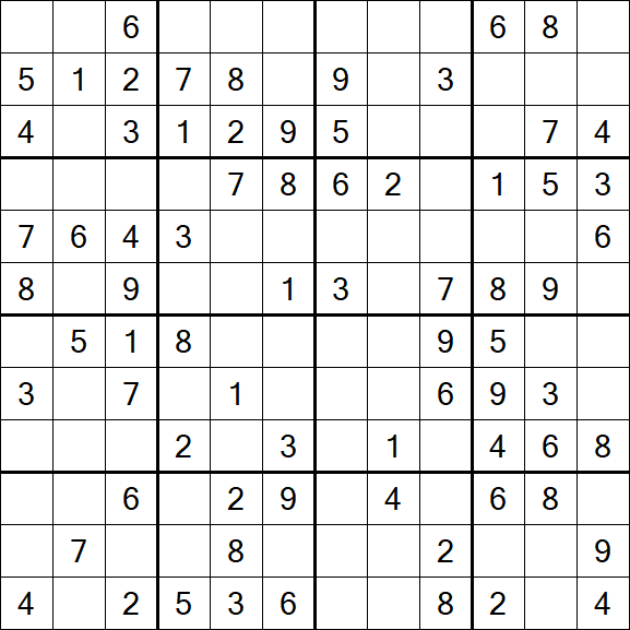 Butterfly Sudoku - Medium