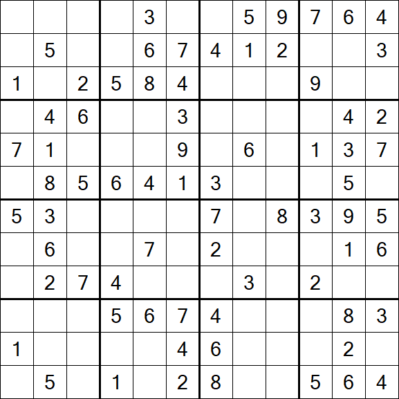 Butterfly Sudoku - Medium