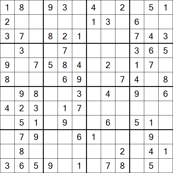 Butterfly Sudoku - Médio