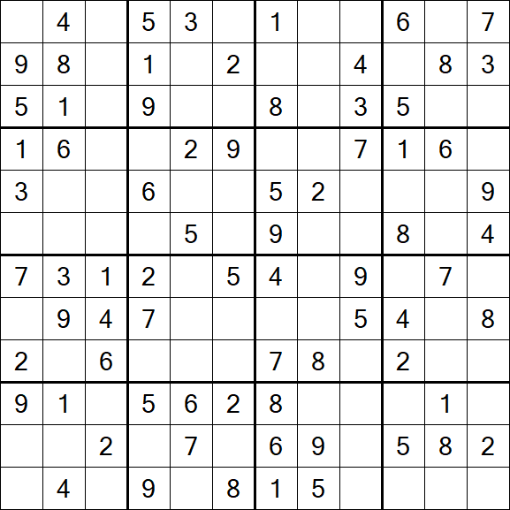 Butterfly Sudoku - Medium