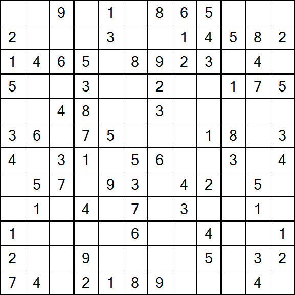 Butterfly Sudoku - Medium