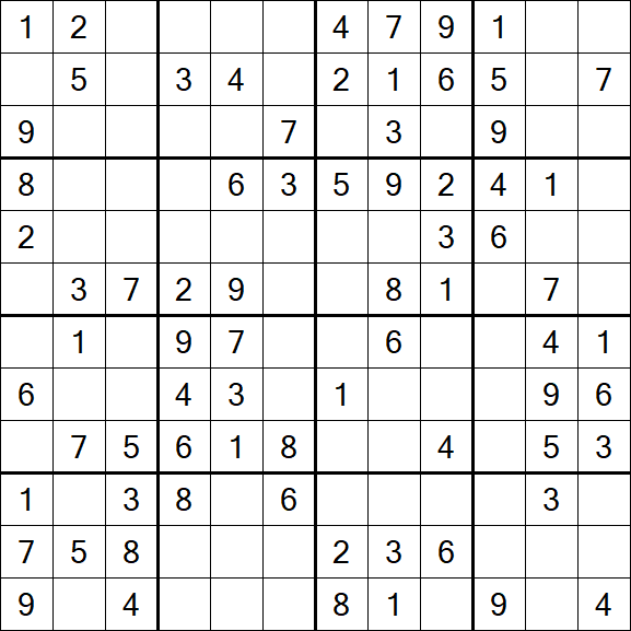 Butterfly Sudoku - Medium