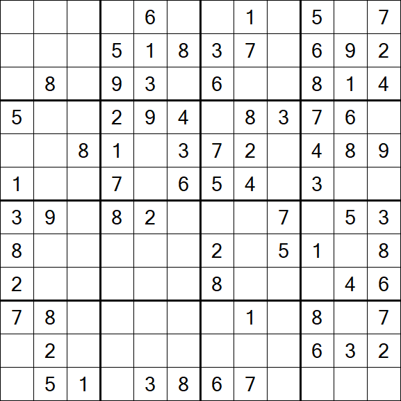 Butterfly Sudoku - Medio