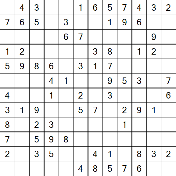 Butterfly Sudoku - Medio