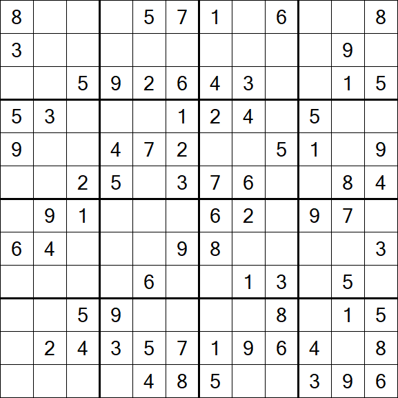 Butterfly Sudoku - Medium