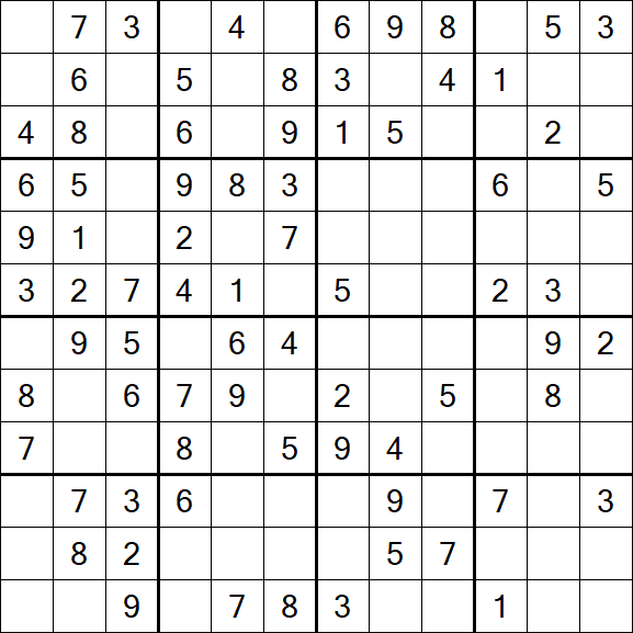 Butterfly Sudoku - Medium