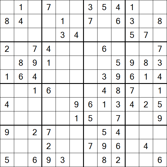 Butterfly Sudoku - Medium