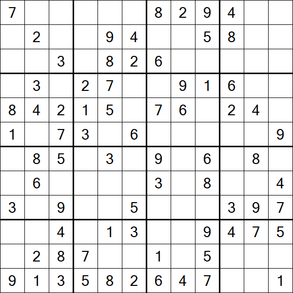 Butterfly Sudoku - Medium