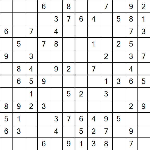 Butterfly Sudoku - Medium