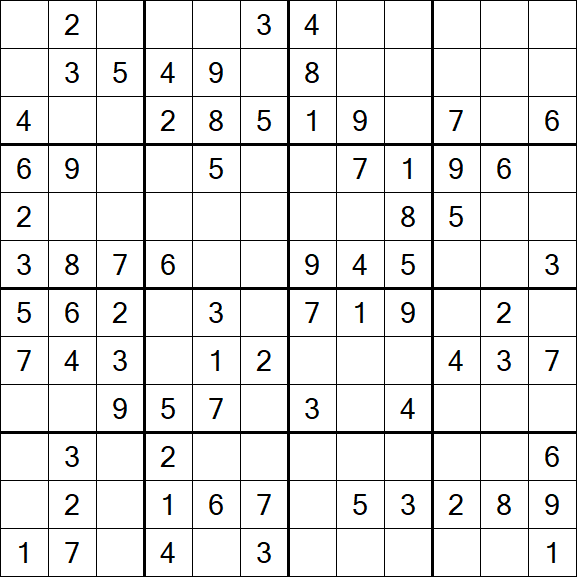 Butterfly Sudoku - Medium