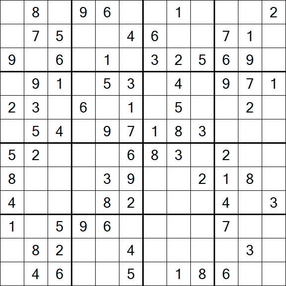 Butterfly Sudoku - Medium