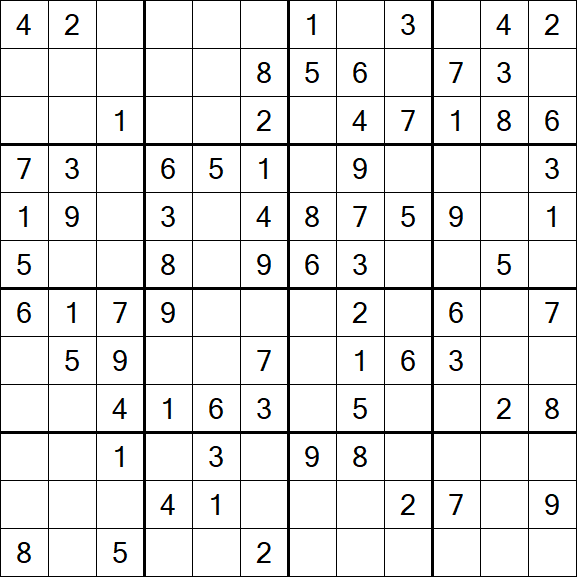 Butterfly Sudoku - Medium