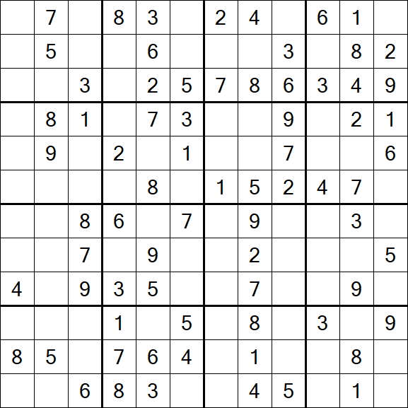 Butterfly Sudoku - Medium