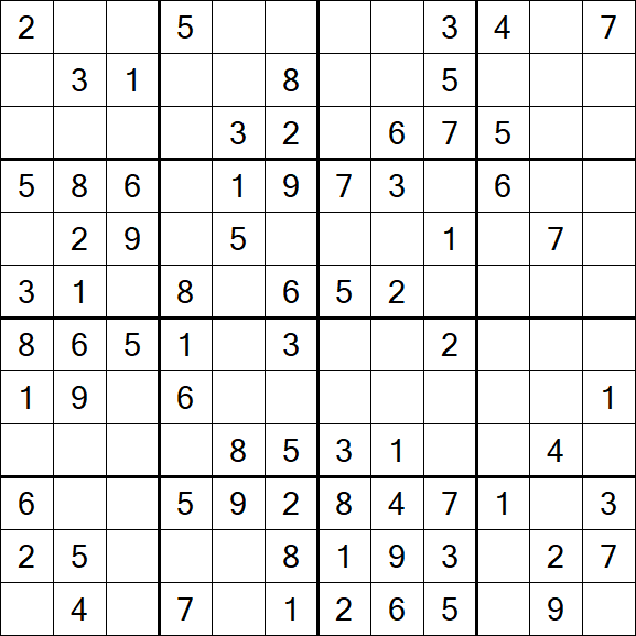 Butterfly Sudoku - Medium