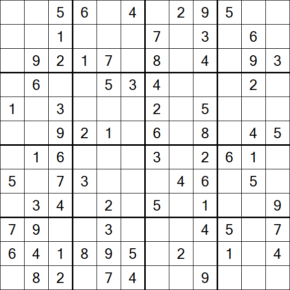 Butterfly Sudoku - Medium