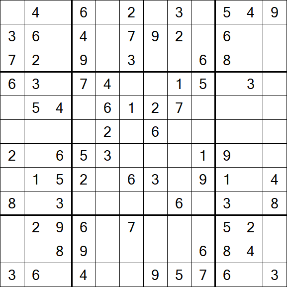 Butterfly Sudoku - Medium