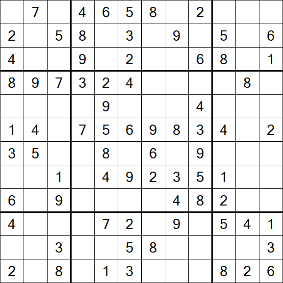 Butterfly Sudoku - Medium