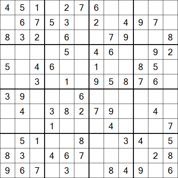 Butterfly Sudoku - Medium