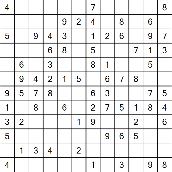 Butterfly Sudoku - Medium