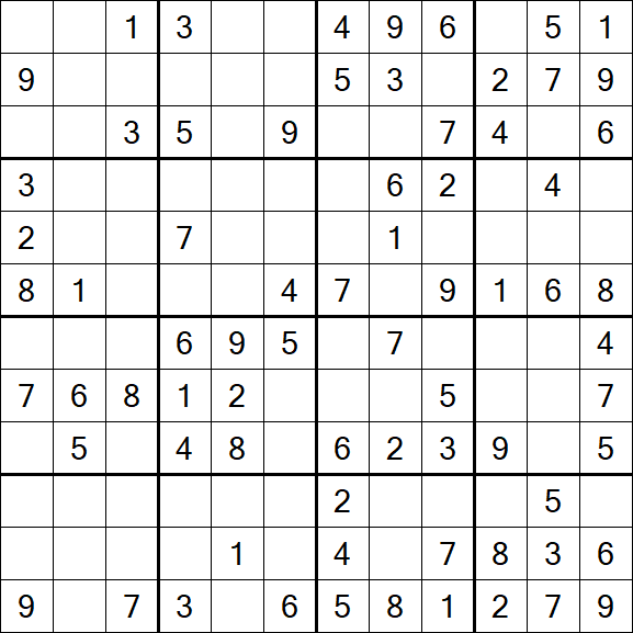 Butterfly Sudoku - Medium