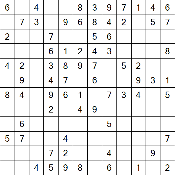 Butterfly Sudoku - Medium