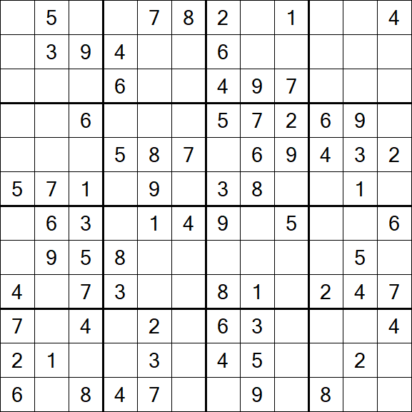 Butterfly Sudoku - Medium
