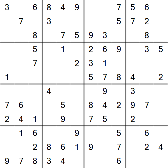 Butterfly Sudoku - Medium