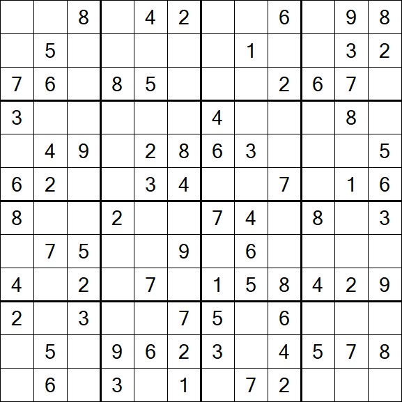 Butterfly Sudoku - Medium