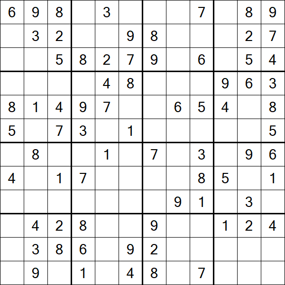 Butterfly Sudoku - Medium