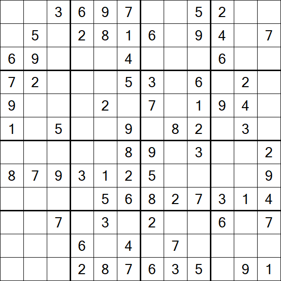 Butterfly Sudoku - Medium