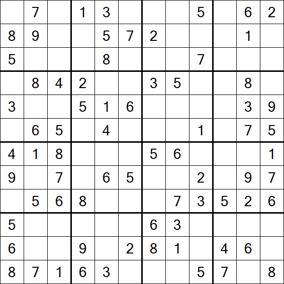 Butterfly Sudoku - Medium