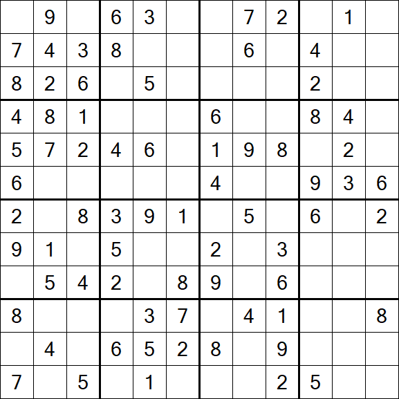 Butterfly Sudoku - Medium