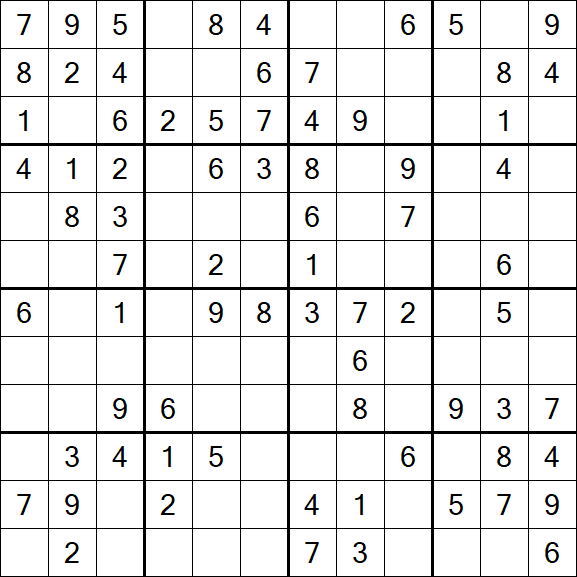 Butterfly Sudoku - Medium
