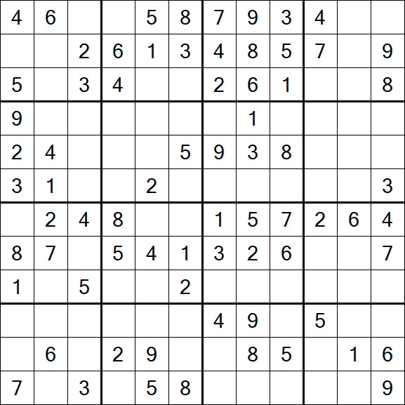 Butterfly Sudoku - Medium