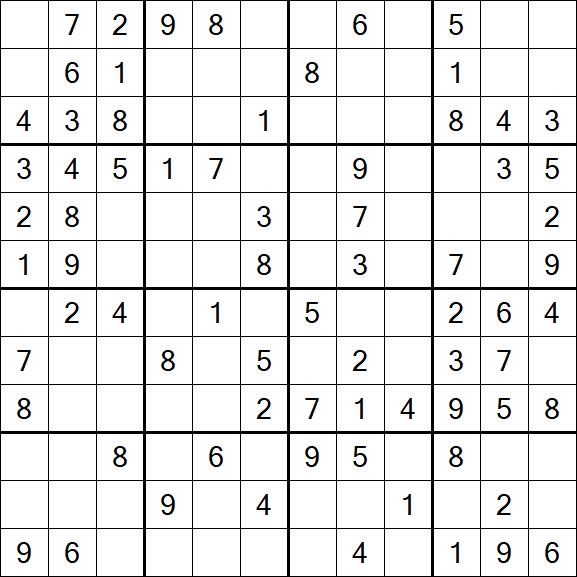 Butterfly Sudoku - Medium